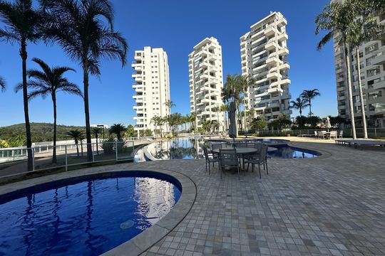 Área comum - Piscina de apartamento para alugar com 3 quartos, 284m² em Residencial Tambore Iii, Santana de Parnaíba