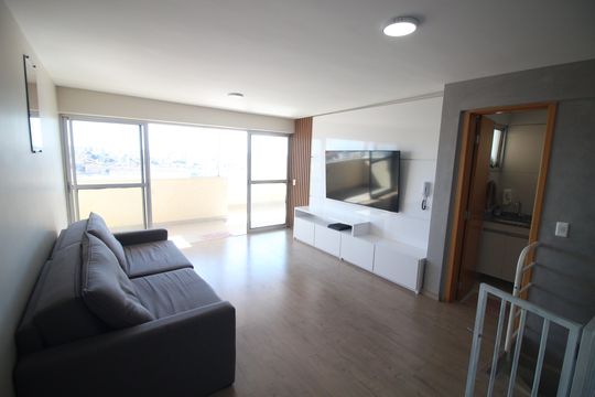 Sala 2 de apartamento à venda com 3 quartos, 180m² em Inconfidentes, Contagem