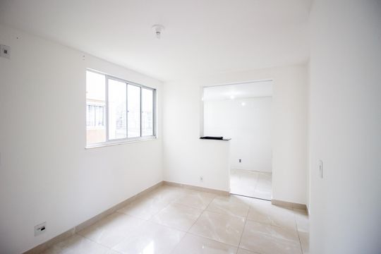 Sala de apartamento para alugar com 2 quartos, 51m² em São Goncalo, Contagem