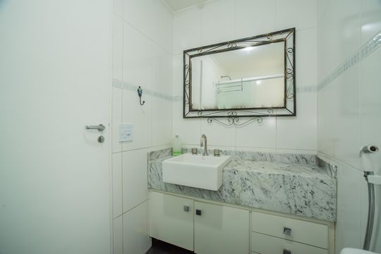 Banheiro da Suíte de apartamento à venda com 3 quartos, 115m² em Vila da Saúde, São Paulo