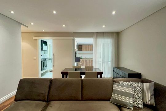 Sala de TV de apartamento para alugar com 4 quartos, 130m² em Paraíso, São Paulo