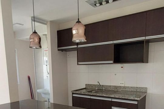 Cozinha de apartamento à venda com 3 quartos, 73m² em Tamboré, Barueri