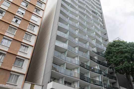 Fachada de kitnet/studio à venda com 0 quarto, 23m² em Sé, São Paulo