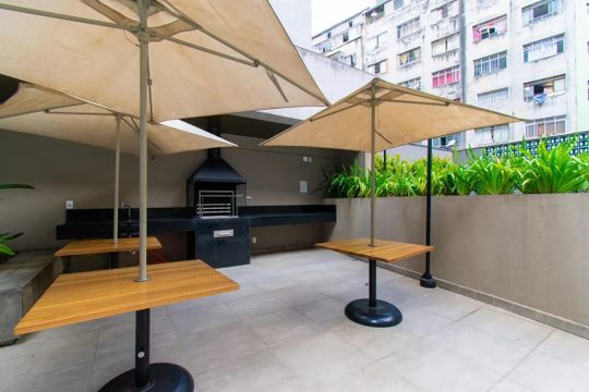 Área comum de kitnet/studio à venda com 0 quarto, 23m² em Sé, São Paulo