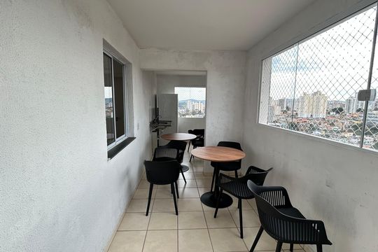 Área comum - Churrasqueira de apartamento à venda com 2 quartos, 48m² em Jardim Vila Galvao, Guarulhos