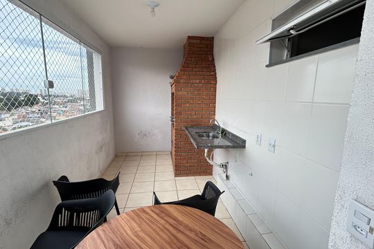 Área comum - Churrasqueira de apartamento à venda com 2 quartos, 48m² em Jardim Vila Galvao, Guarulhos