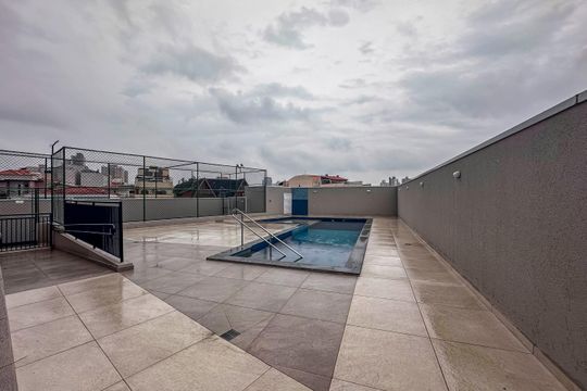 Área comum - Piscina de apartamento à venda com 2 quartos, 46m² em Campestre, Santo André
