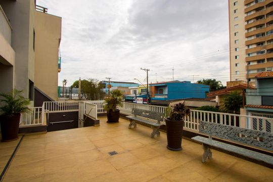 Área comum de apartamento à venda com 2 quartos, 68m² em Vila Vilma, Santo André