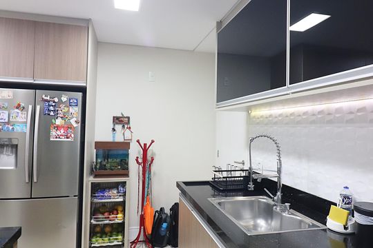 Cozinha  de apartamento à venda com 3 quartos, 106m² em Centro, São Bernardo do Campo