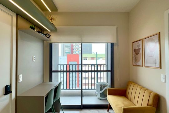 Sala de kitnet/studio à venda com 1 quarto, 26m² em Pinheiros, São Paulo