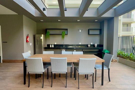 Churrasqueira de kitnet/studio à venda com 1 quarto, 26m² em Pinheiros, São Paulo