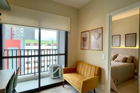 Sala de kitnet/studio à venda com 1 quarto, 26m² em Pinheiros, São Paulo
