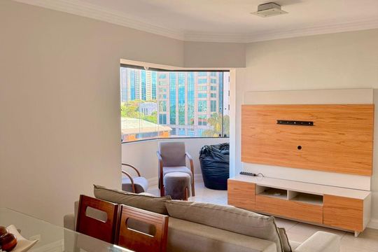 Sala de apartamento para alugar com 3 quartos, 110m² em Alphaville Industrial, Barueri