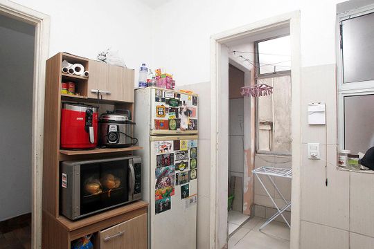 Cozinha + Área de Serviço de apartamento à venda com 2 quartos, 73m² em Centro Histórico, Porto Alegre