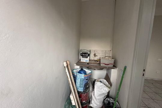 Área de Serviço de casa para alugar com 2 quartos, 74m² em Centro, São Vicente