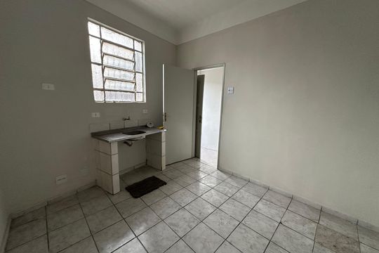 Cozinha de casa para alugar com 2 quartos, 74m² em Centro, São Vicente