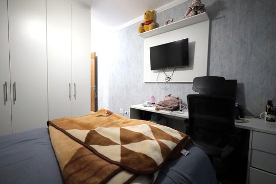 Quarto Suíte 1 de casa à venda com 2 quartos, 150m² em Vila Santa Teresa, Santo André