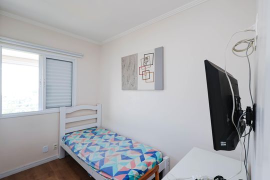 Quarto 2 de apartamento à venda com 2 quartos, 60m² em Vila Dom Pedro I, São Paulo
