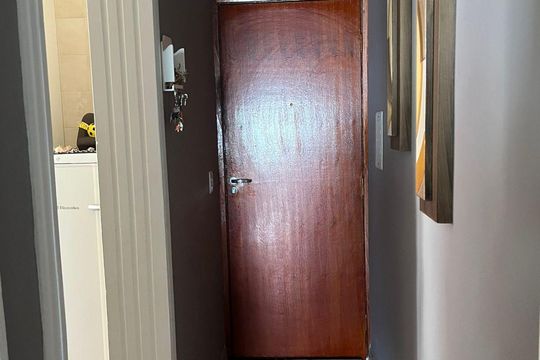 Corredor de apartamento para alugar com 3 quartos, 90m² em Jardim Luciana, Praia Grande