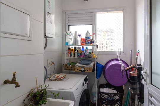 Área de Serviço de apartamento à venda com 3 quartos, 72m² em Vila Galvão, Guarulhos