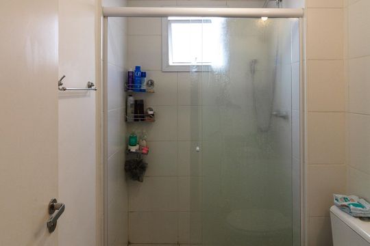 Banheiro do Quarto 1 suíte de apartamento à venda com 3 quartos, 72m² em Vila Galvão, Guarulhos