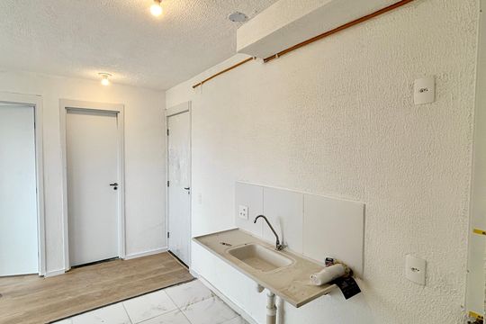 Cozinha de apartamento para alugar com 2 quartos, 35m² em Vila Silvia, São Paulo