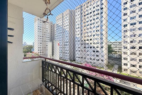 Sacada de apartamento à venda com 2 quartos, 68m² em Jardim Promissao, São Paulo