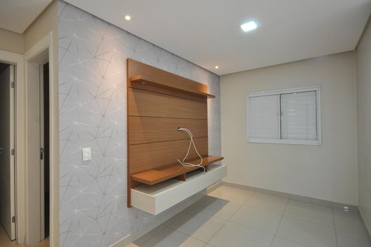 Sala de apartamento para alugar com 2 quartos, 67m² em Jardim Modelo, São Paulo