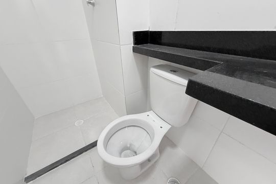 Banheiro de apartamento à venda com 1 quarto, 24m² em Belenzinho, São Paulo