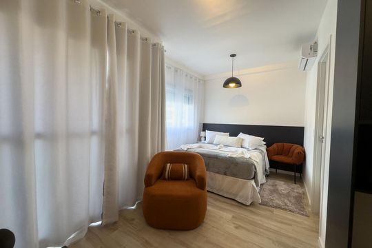Sala/Quarto de apartamento à venda com 1 quarto, 25m² em Vila Olímpia, São Paulo