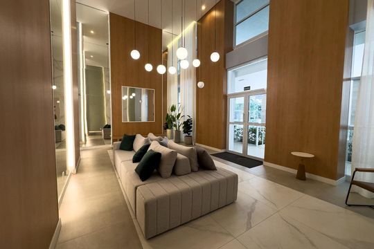 Área externa de apartamento à venda com 1 quarto, 25m² em Vila Olímpia, São Paulo