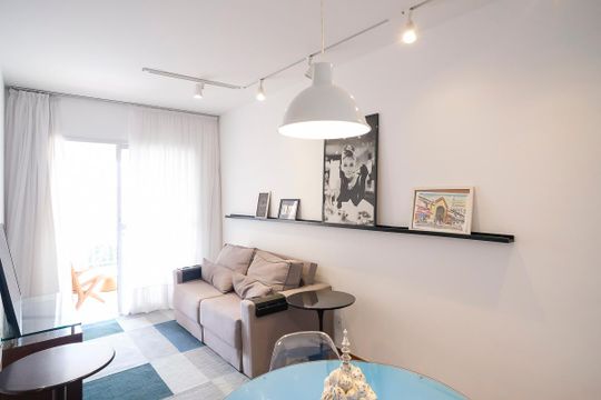 Sala de apartamento à venda com 2 quartos, 68m² em Centro, São Caetano do Sul
