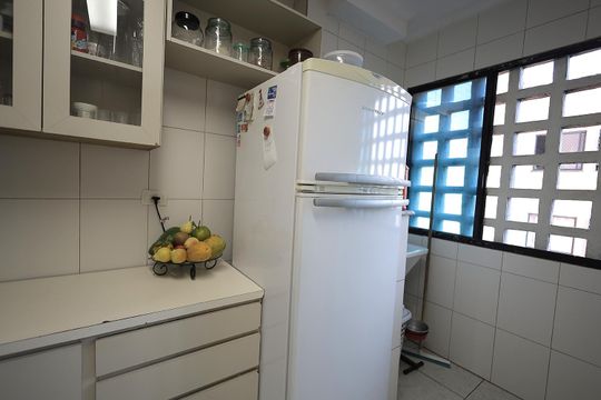 Cozinha de apartamento à venda com 2 quartos, 62m² em Vila Floresta, Santo André
