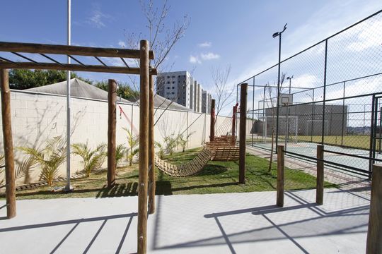 Área comum de apartamento para alugar com 2 quartos, 55m² em Palmeiras, Belo Horizonte