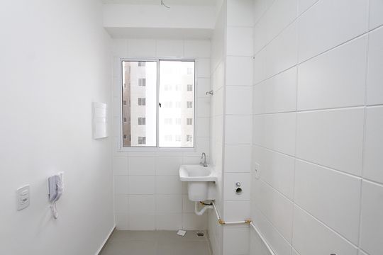 Área de Serviço de apartamento para alugar com 2 quartos, 55m² em Palmeiras, Belo Horizonte