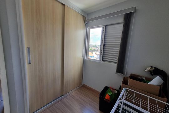 Quarto de apartamento à venda com 3 quartos, 61m² em Parque Marajoara, Santo André