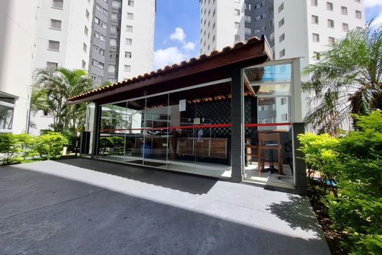 Área externa de apartamento à venda com 3 quartos, 61m² em Parque Marajoara, Santo André
