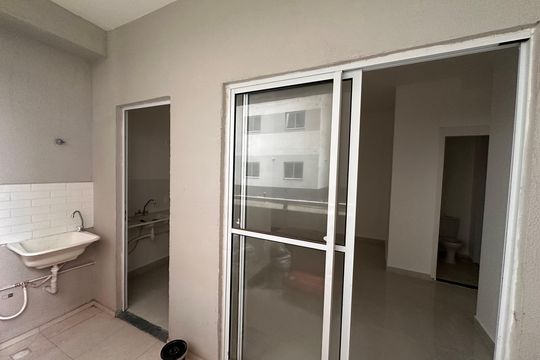 Varanda de apartamento para alugar com 2 quartos, 46m² em Várzea de Baixo, São Paulo