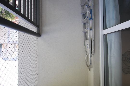 Varanda de apartamento para alugar com 2 quartos, 50m² em Parque Reboucas, São Paulo