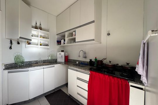 Cozinha de apartamento à venda com 3 quartos, 69m² em Manacás, Belo Horizonte