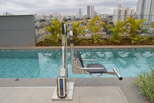 Piscina de kitnet/studio à venda com 1 quarto, 25m² em Alto do Ipiranga, São Paulo