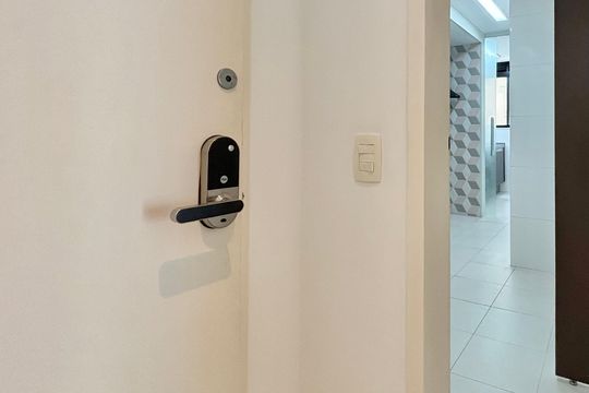 Sala - fechadura digital de apartamento à venda com 2 quartos, 100m² em Ipanema, Rio de Janeiro