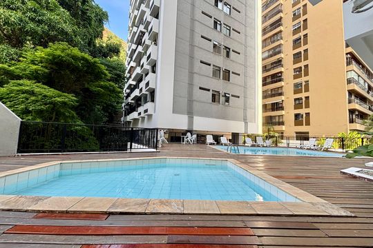 Área comum - piscinas de apartamento à venda com 2 quartos, 100m² em Ipanema, Rio de Janeiro