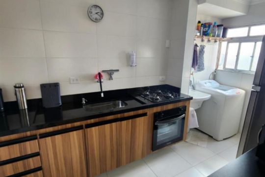 Cozinha de apartamento à venda com 2 quartos, 52m² em Cidade Ademar, São Paulo