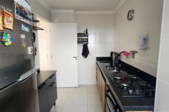Cozinha de apartamento à venda com 2 quartos, 52m² em Cidade Ademar, São Paulo