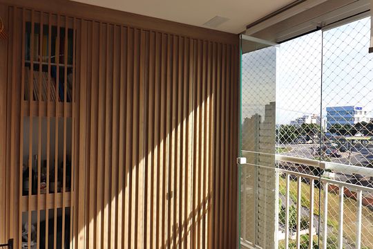 Varanda gourmet de apartamento à venda com 3 quartos, 75m² em Jardim Paramount, São Bernardo do Campo