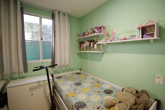 Quarto 2 de apartamento à venda com 2 quartos, 55m² em Curicica, Rio de Janeiro