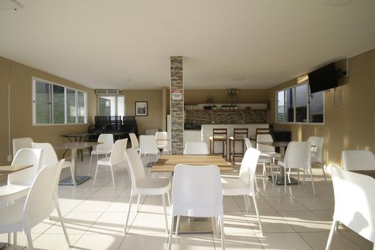 Área comum - Salão de festas de apartamento à venda com 2 quartos, 55m² em Curicica, Rio de Janeiro