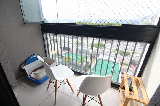 Sala - Varanda de apartamento à venda com 2 quartos, 57m² em Jacarepaguá, Rio de Janeiro