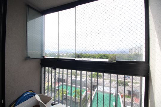 Sala - Varanda de apartamento à venda com 2 quartos, 57m² em Jacarepaguá, Rio de Janeiro
